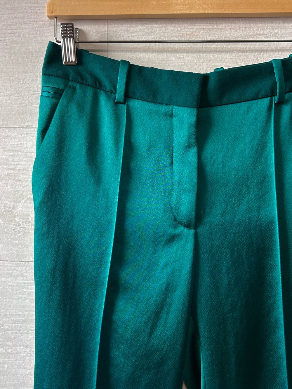 The Kooples Tailored Satin Ankle Pants
